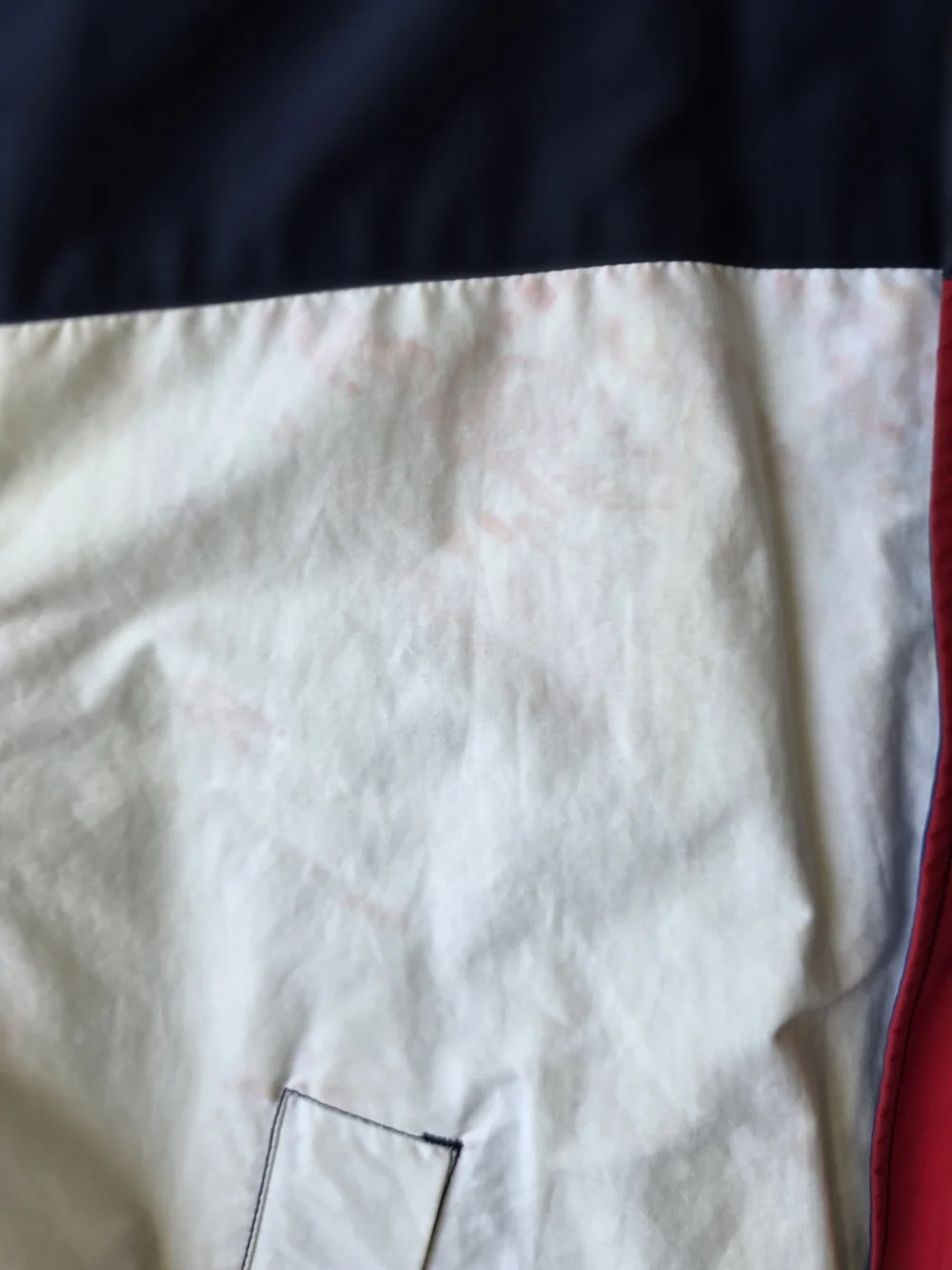 Vintage Tommy Hilfiger Reversible Colorblock Jacket 1995 Spellout Streetwear.